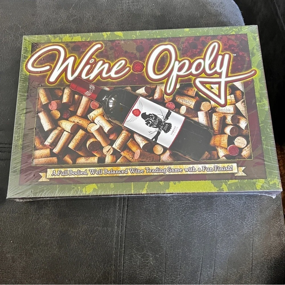 Wine-Opoly Monopoly Board Game - Sealed New in Box